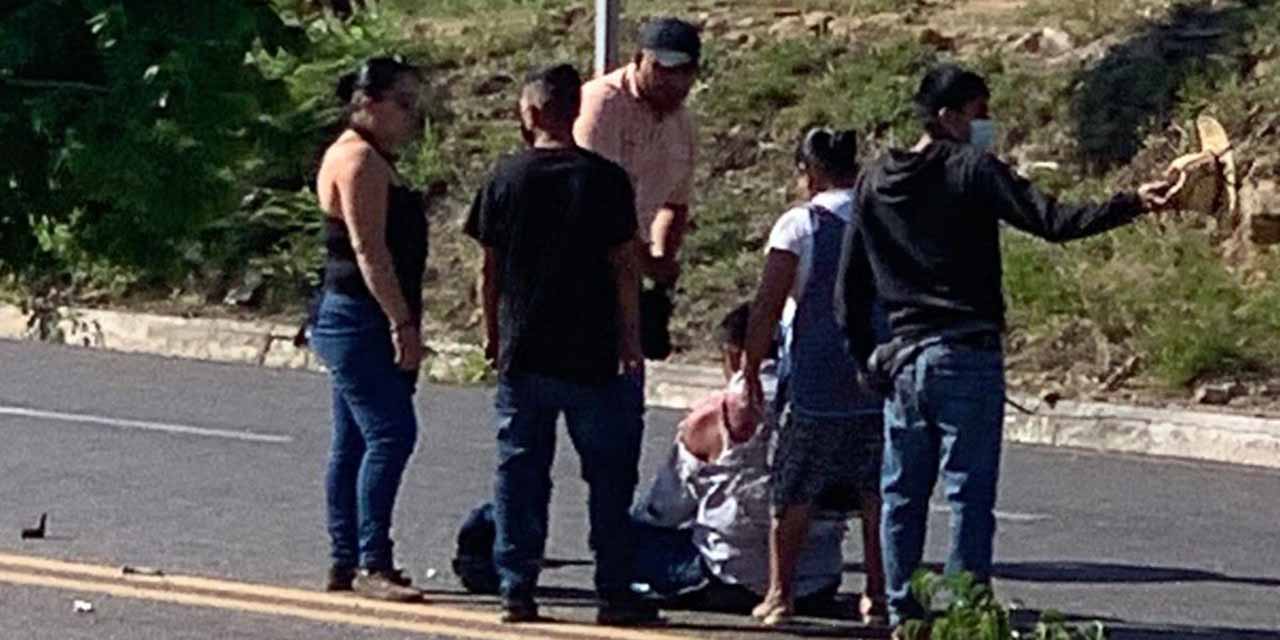 Derrapa violentamente de motocicleta en Tlacolula | El Imparcial de Oaxaca