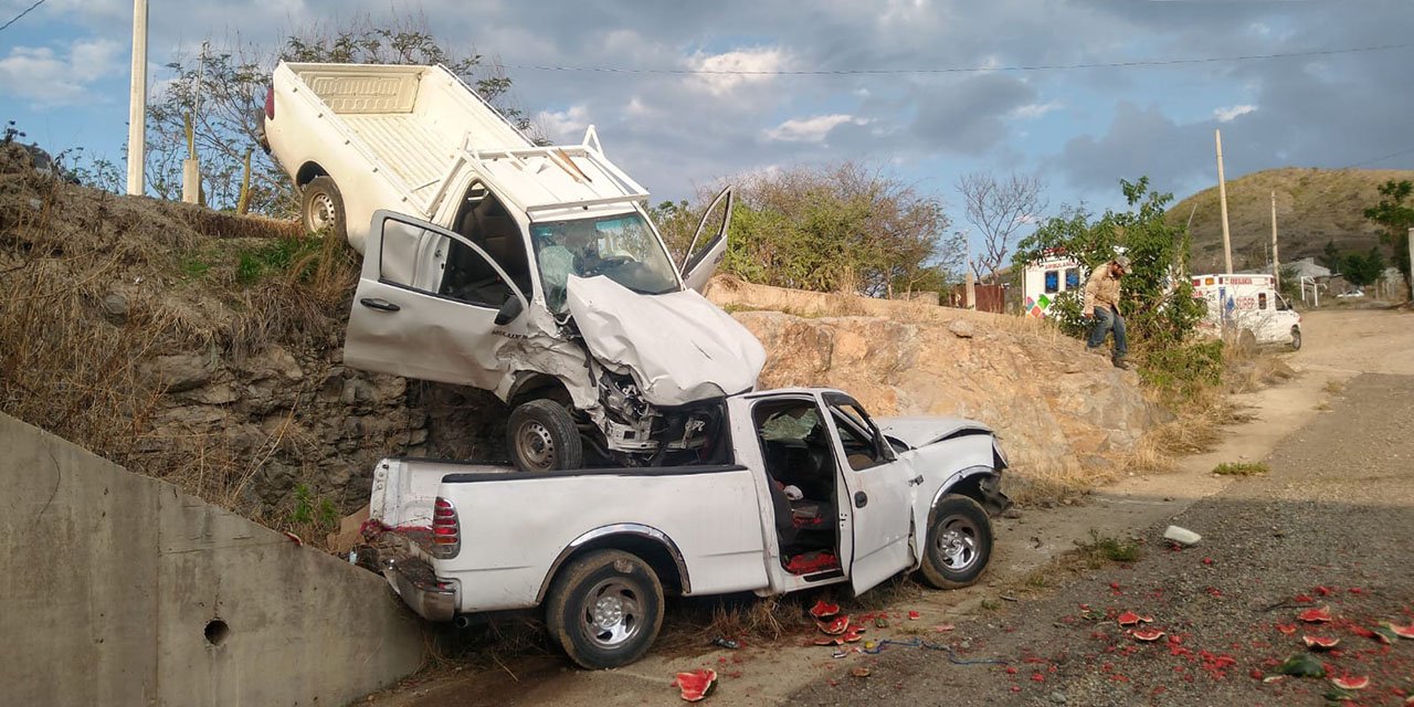Fuerte accidente en Ocotlán de Morelos | El Imparcial de Oaxaca