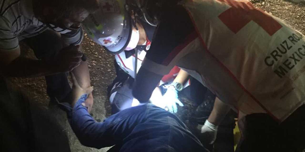 Atropellados por una pipa en la Central de Abasto