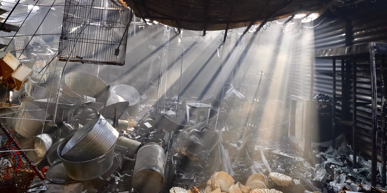 Mercado de abasto, el ave fénix que renace de cenizas | El Imparcial de Oaxaca