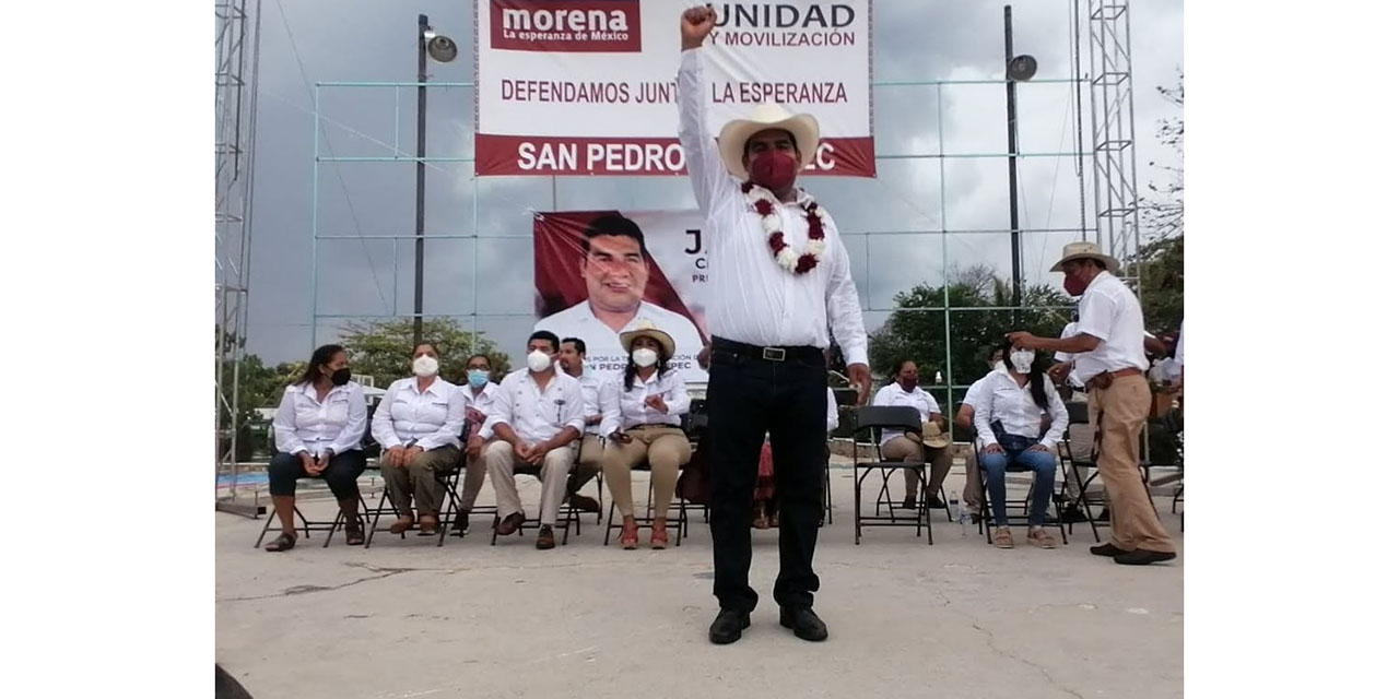 Espectacular cierre de campaña de Javier Cruz Jiménez | El Imparcial de Oaxaca