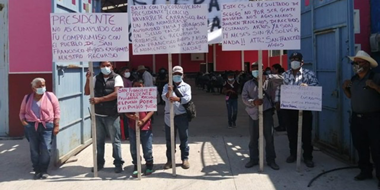 Santiago del Río impedirá la instalación de casillas | El Imparcial de Oaxaca