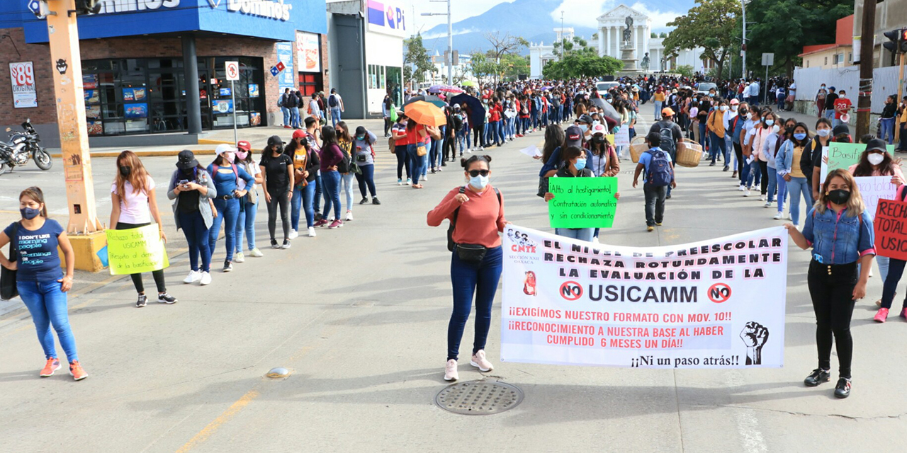 Sección 22 rechaza condición para bases | El Imparcial de Oaxaca