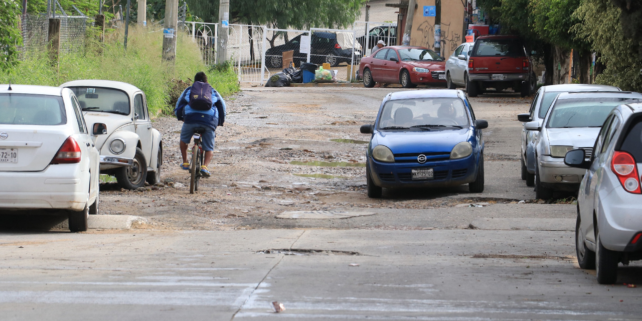 El Rosario, con calles olvidadas y destrozadas | El Imparcial de Oaxaca