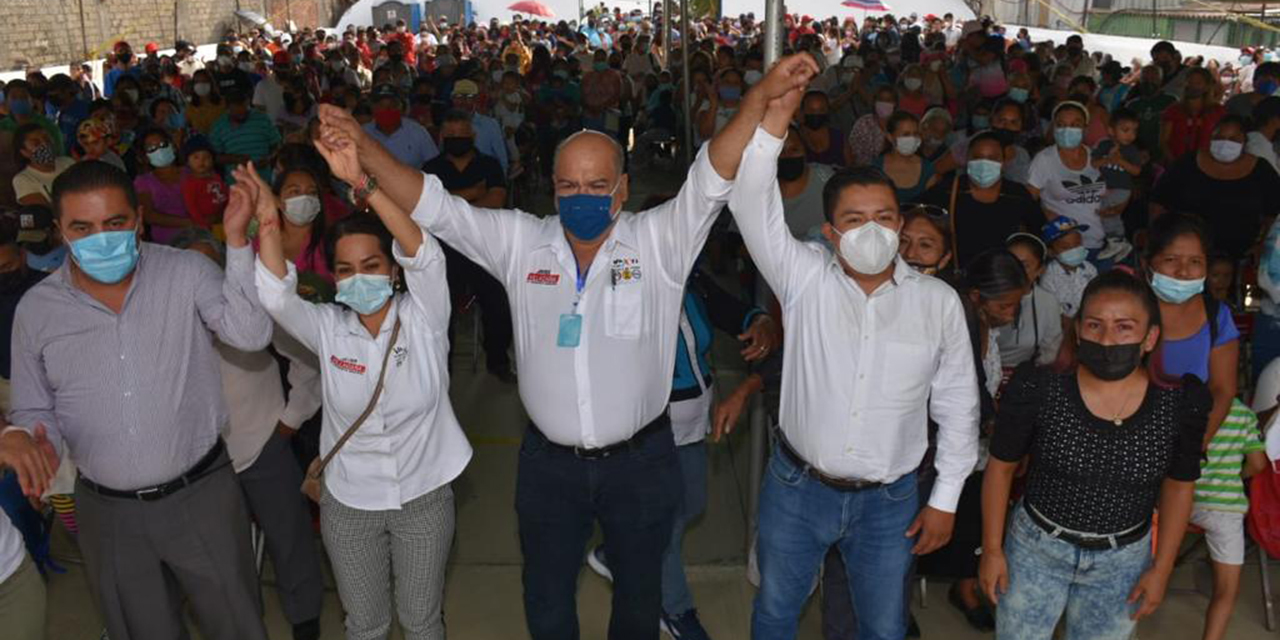 Líderes de la izquierda de Pueblo Nuevo respaldan a Villacaña | El Imparcial de Oaxaca