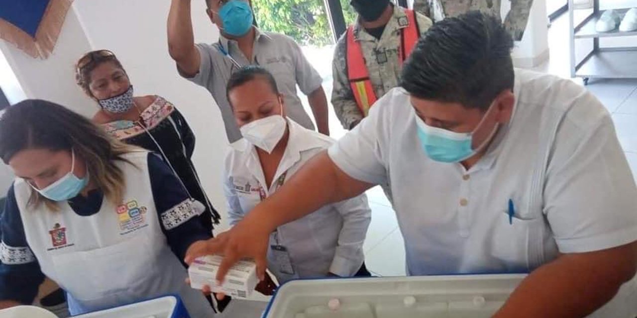 Llegan vacunas Pfizer a Pinotepa | El Imparcial de Oaxaca