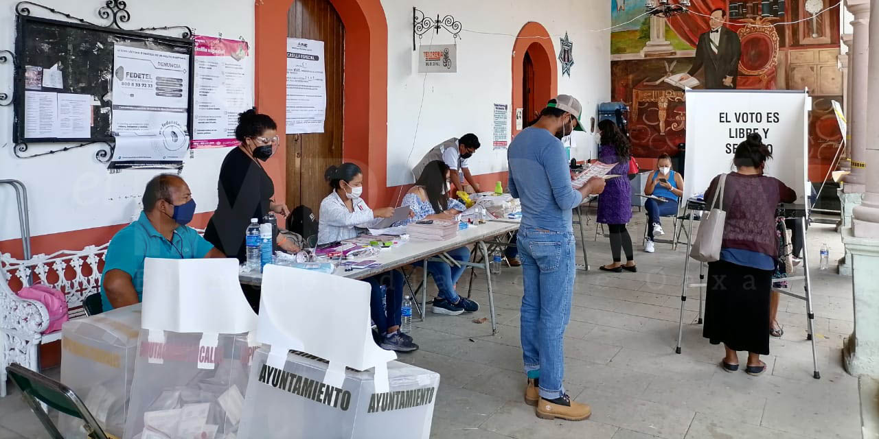 Jornada electoral en la Villa de Etla se desarrolla sin incidentes | El Imparcial de Oaxaca