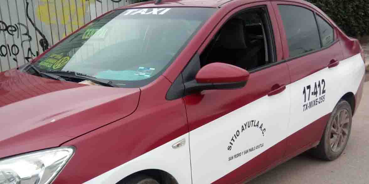 Aseguran otro taxi de Ayutla con reporte de robo | El Imparcial de Oaxaca