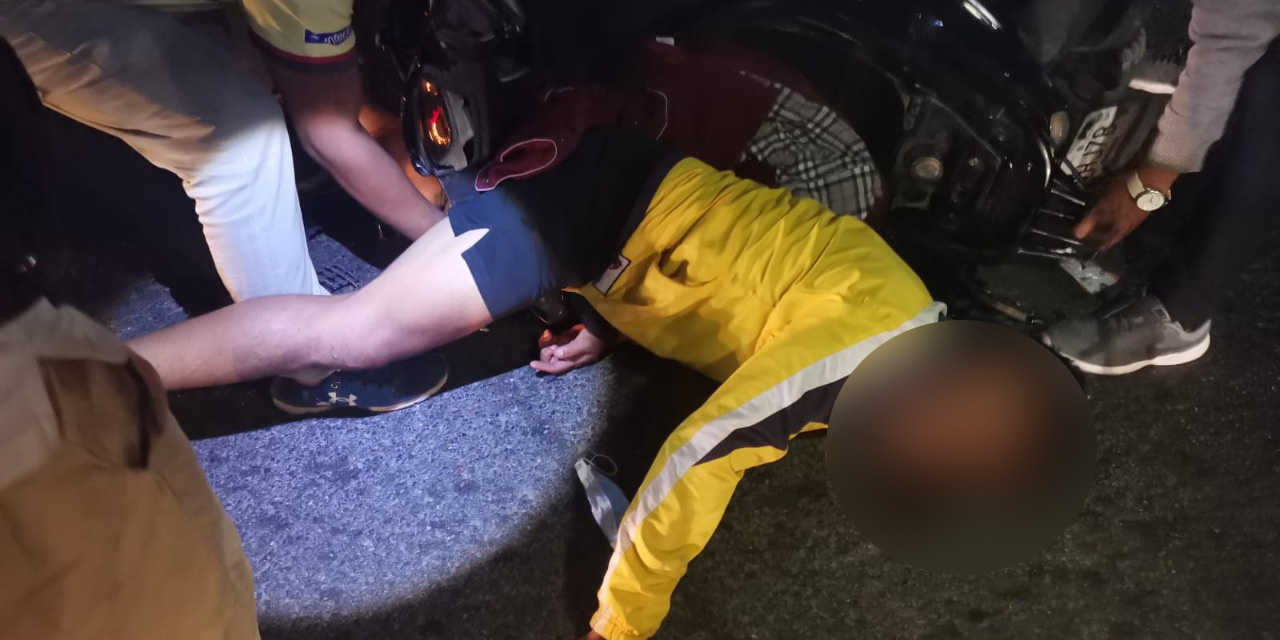 Motociclista es arrollado en crucero de San Antonio de la Cal | El Imparcial de Oaxaca