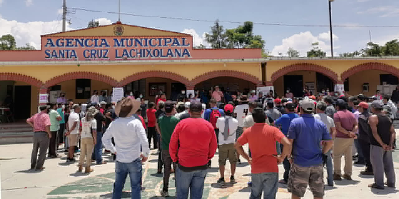 Un herido de bala en Lachixolana