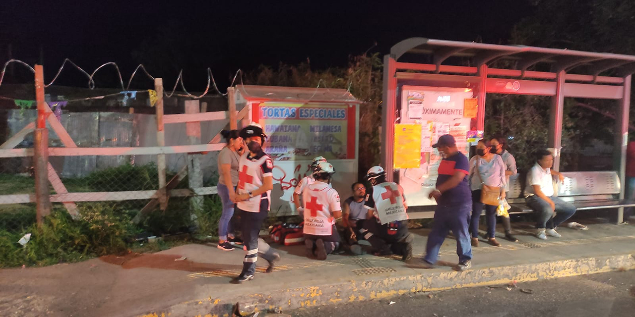 Provocan choque en Santa Rosa y escapan | El Imparcial de Oaxaca