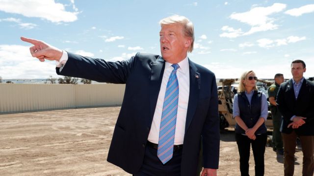 Trump visita frontera de EU con México; afirma que es ‘muy peligrosa’ | El Imparcial de Oaxaca