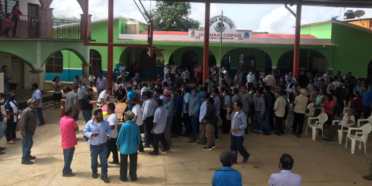Suspenden Asamblea comunal de Los Naranjos Esquipulas | El Imparcial de Oaxaca