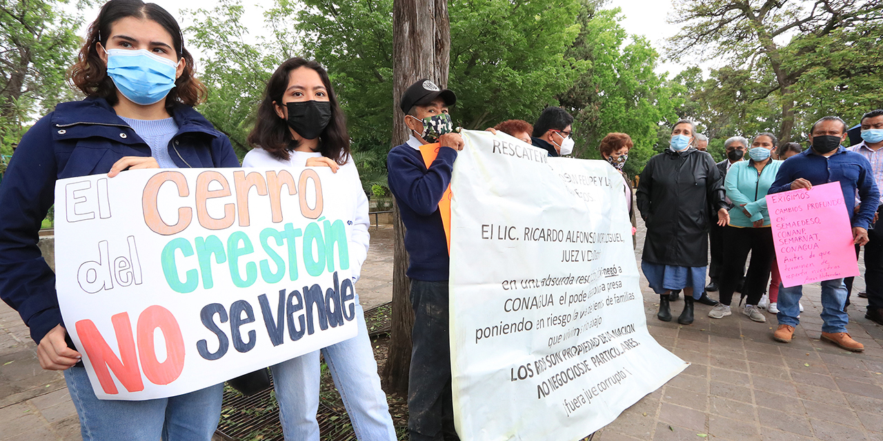 Activistas frenan obras en el Cerro del Crestón | El Imparcial de Oaxaca