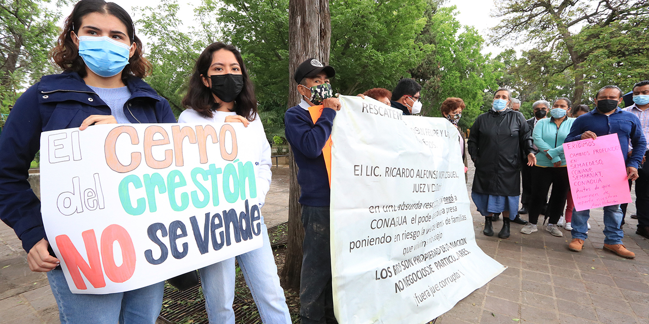 Activistas frenan obras en el Cerro del Crestón | El Imparcial de Oaxaca Activistas frenan obras en el Cerro del Crestón | El Imparcial de Oaxaca