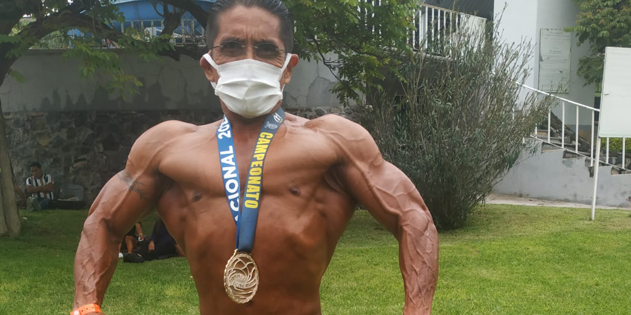 José Franco, con músculos de oro | El Imparcial de Oaxaca