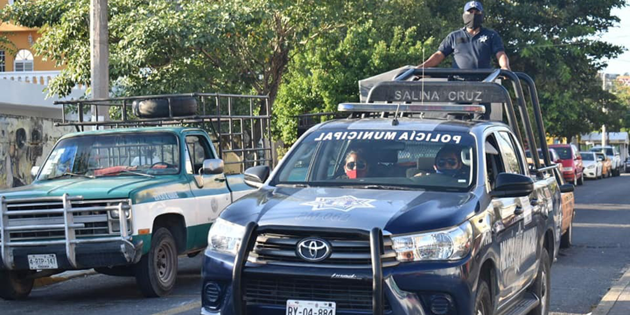 Anuncian multas para quien no respete medidas sanitarias en Salina Cruz