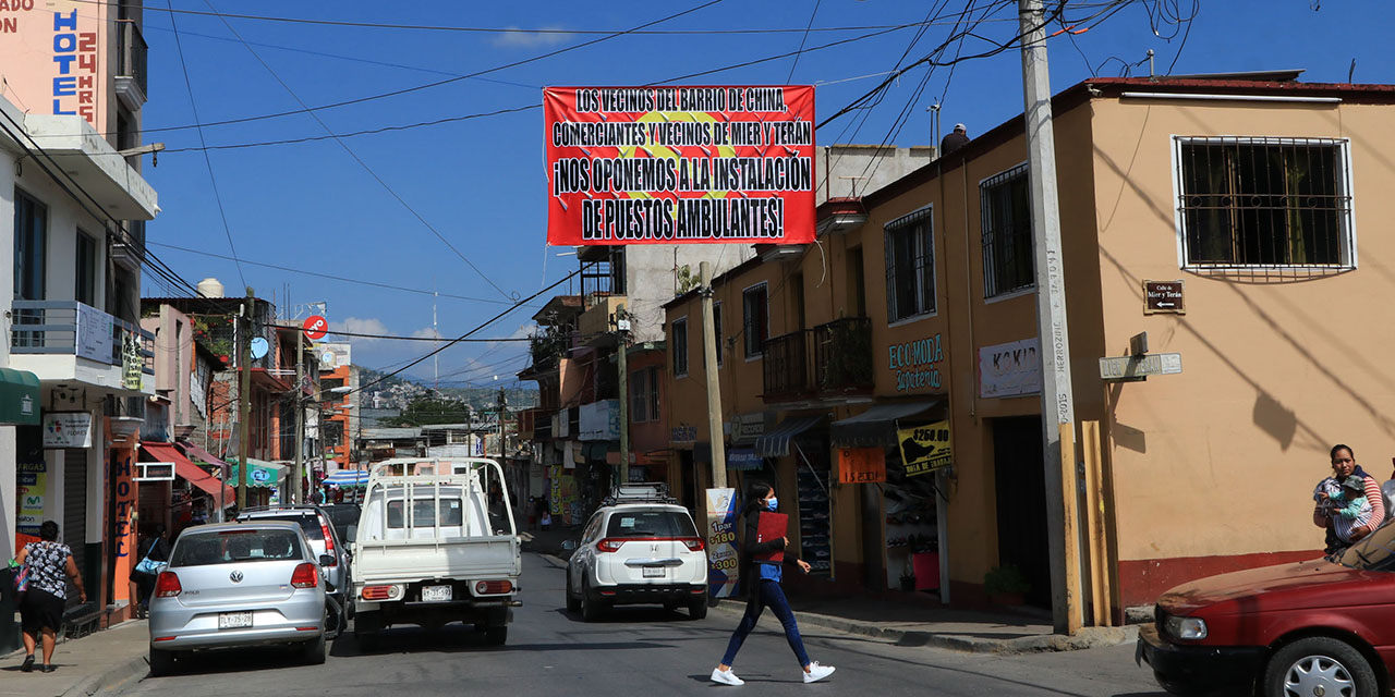 Vecinos de El Barrio de la China rechazan posible instalación de ambulantes | El Imparcial de Oaxaca