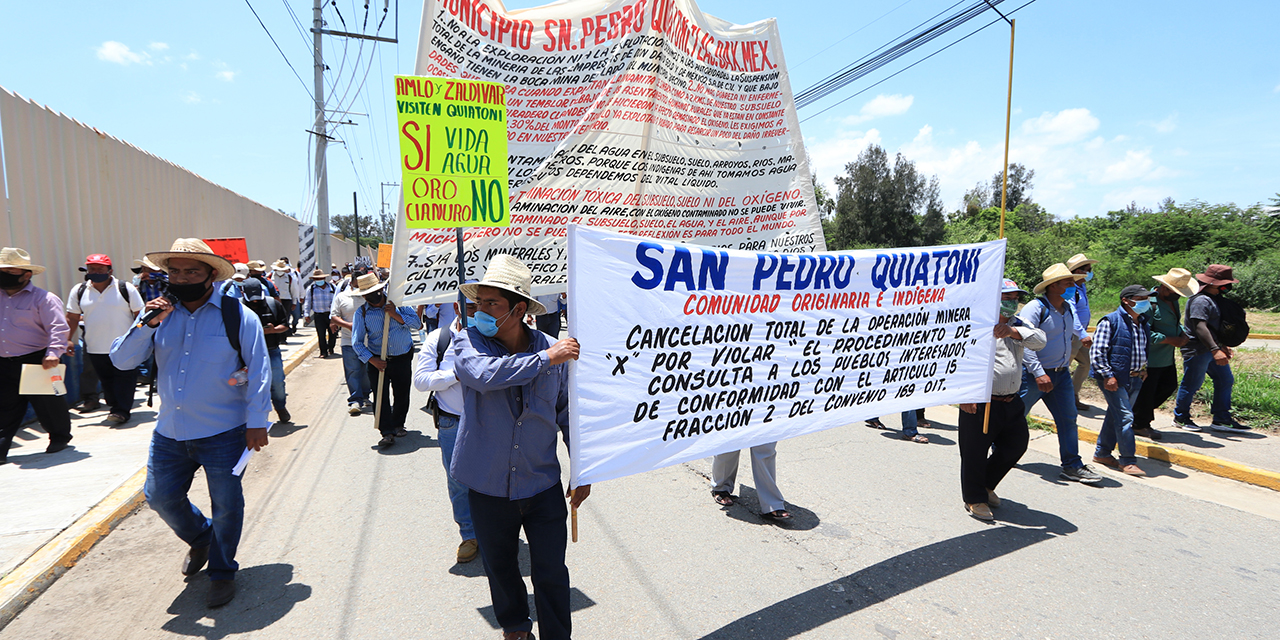 Exige San Pedro Quiatoni frenar la minería en su territorio | El Imparcial  de Oaxaca