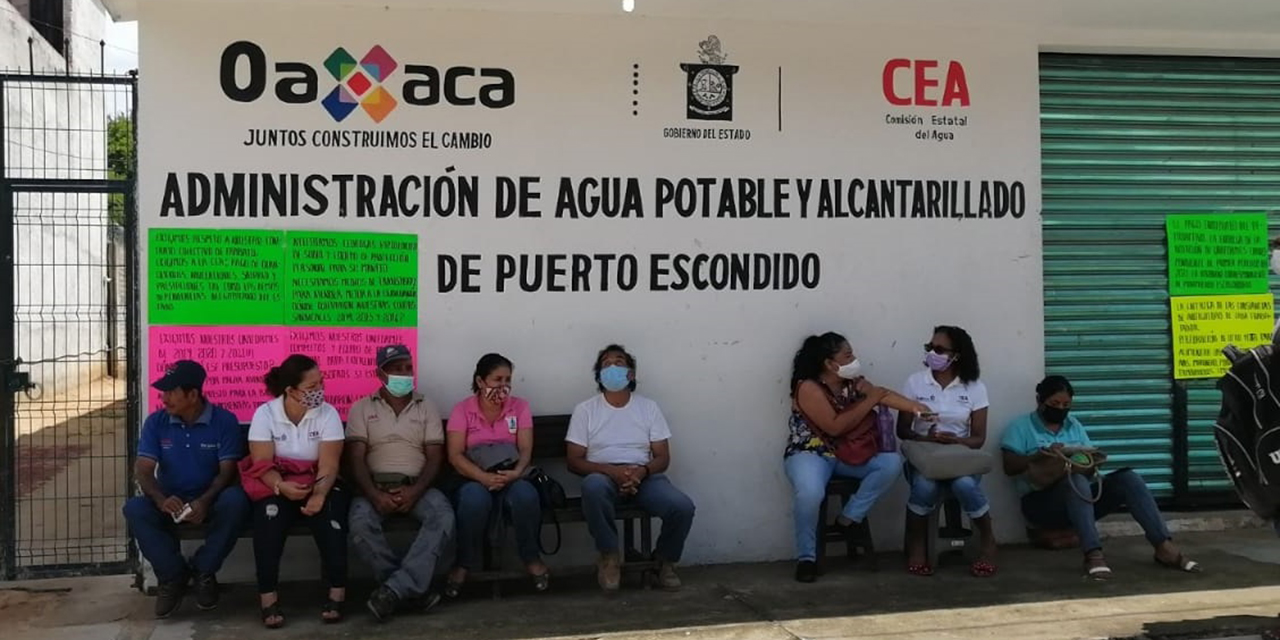 Toman oficinas de Agua Potable en Puerto Escondido | El Imparcial de Oaxaca