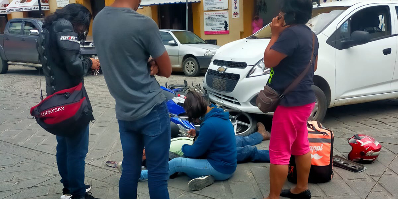 Arrollan a repartidor de comida | El Imparcial de Oaxaca Arrollan a repartidor de comida | El Imparcial de Oaxaca