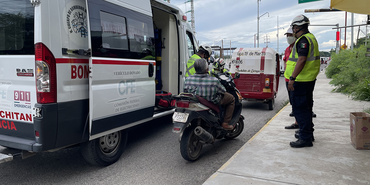 Arrollan a motociclista en el Istmo | El Imparcial de Oaxaca Arrollan a motociclista en el Istmo | El Imparcial de Oaxaca