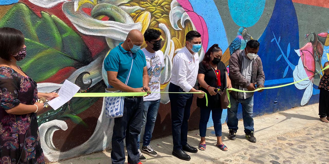Inauguran Mural alusivo al medio ambiente en el barrio de Xochimilco | El Imparcial de Oaxaca Inauguran Mural alusivo al medio ambiente en el barrio de Xochimilco | El Imparcial de Oaxaca