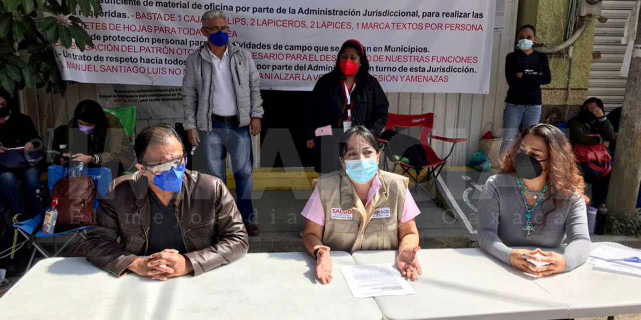 Trabajadores de la Jurisdicción Sanitaria No 1 denuncian falta de atención por parte de Juan Carlos Márquez Heine | El Imparcial de Oaxaca
