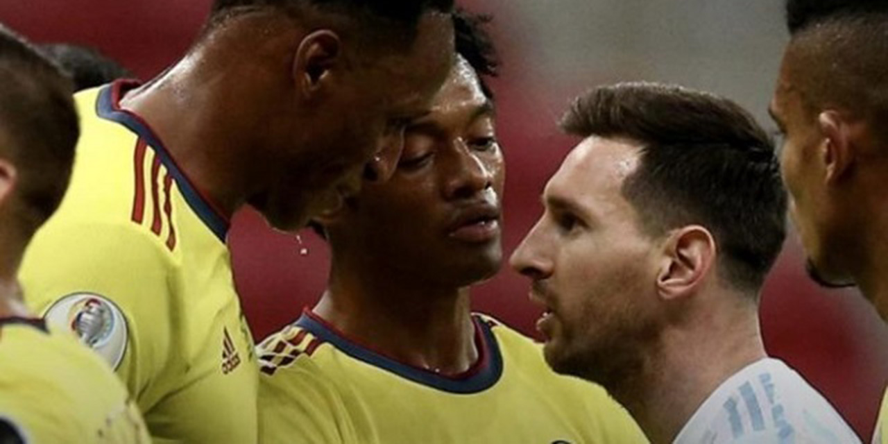 Yerry Mina habla sobre su cruce con Lionel Messi en la Copa América | El Imparcial de Oaxaca