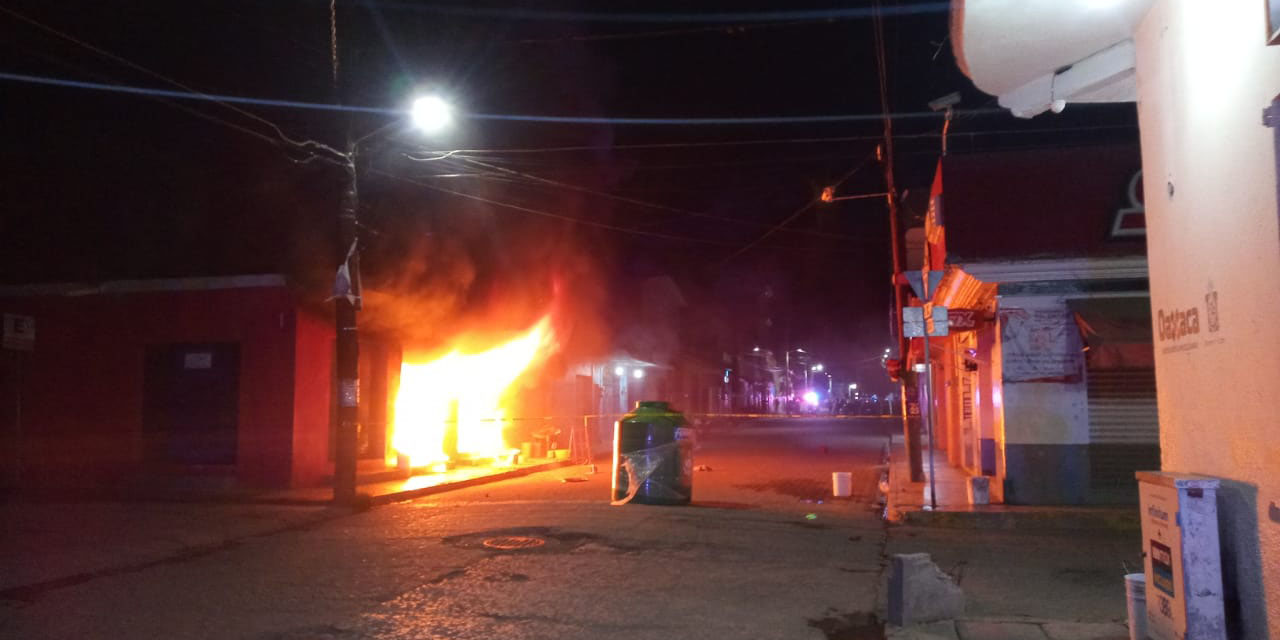 Arde ferretería en Tlacolula | El Imparcial de Oaxaca