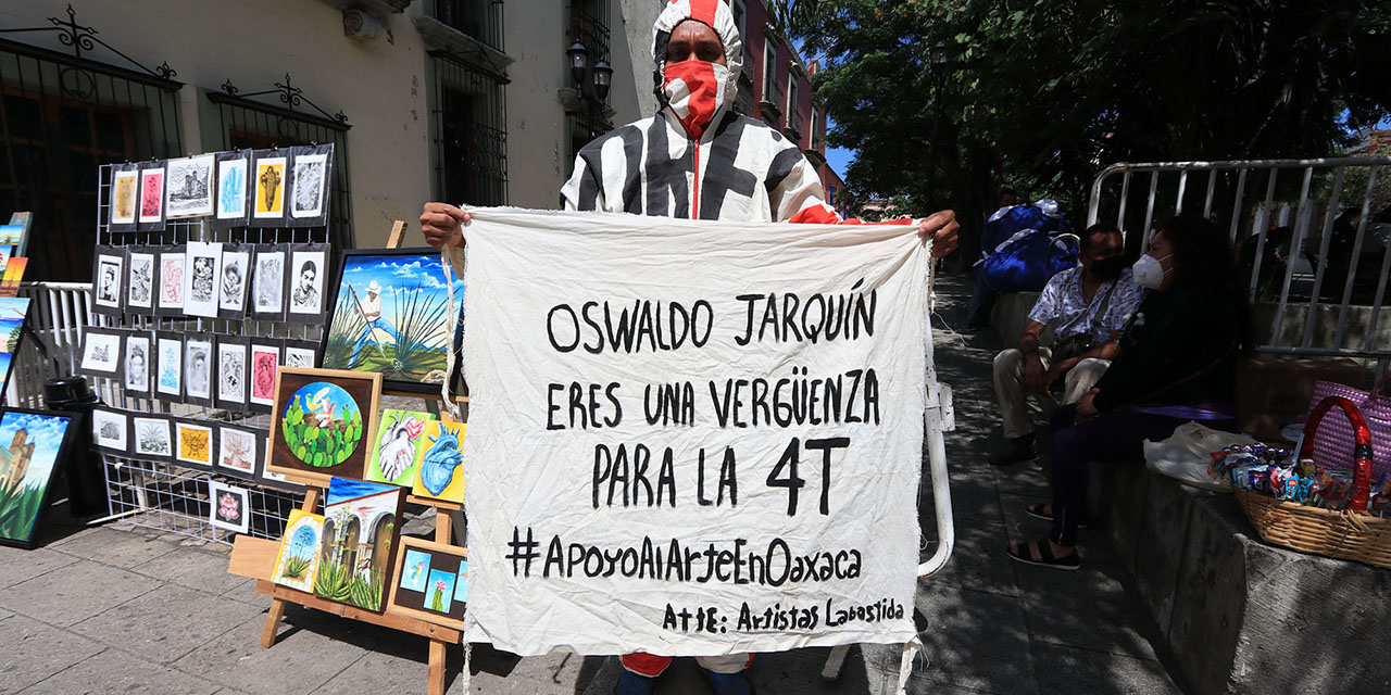 Artistas de Oaxaca exigen diálogo con edil para reinstalarse en el Jardín del Arte | El Imparcial de Oaxaca