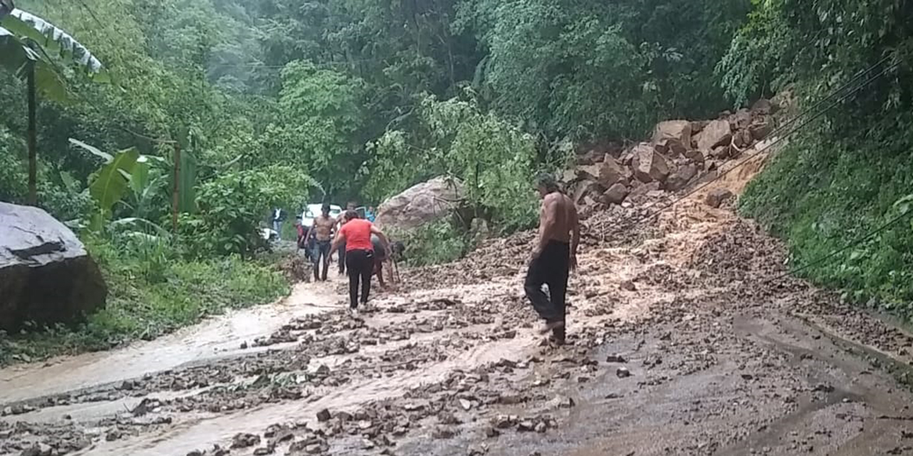 Reportan afectaciones en carreteras e inundaciones por lluvias | El Imparcial de Oaxaca