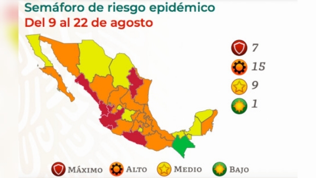 Pandemia más fuerte que nunca: siete estados se encuentran en semáforo color rojo | El Imparcial de Oaxaca