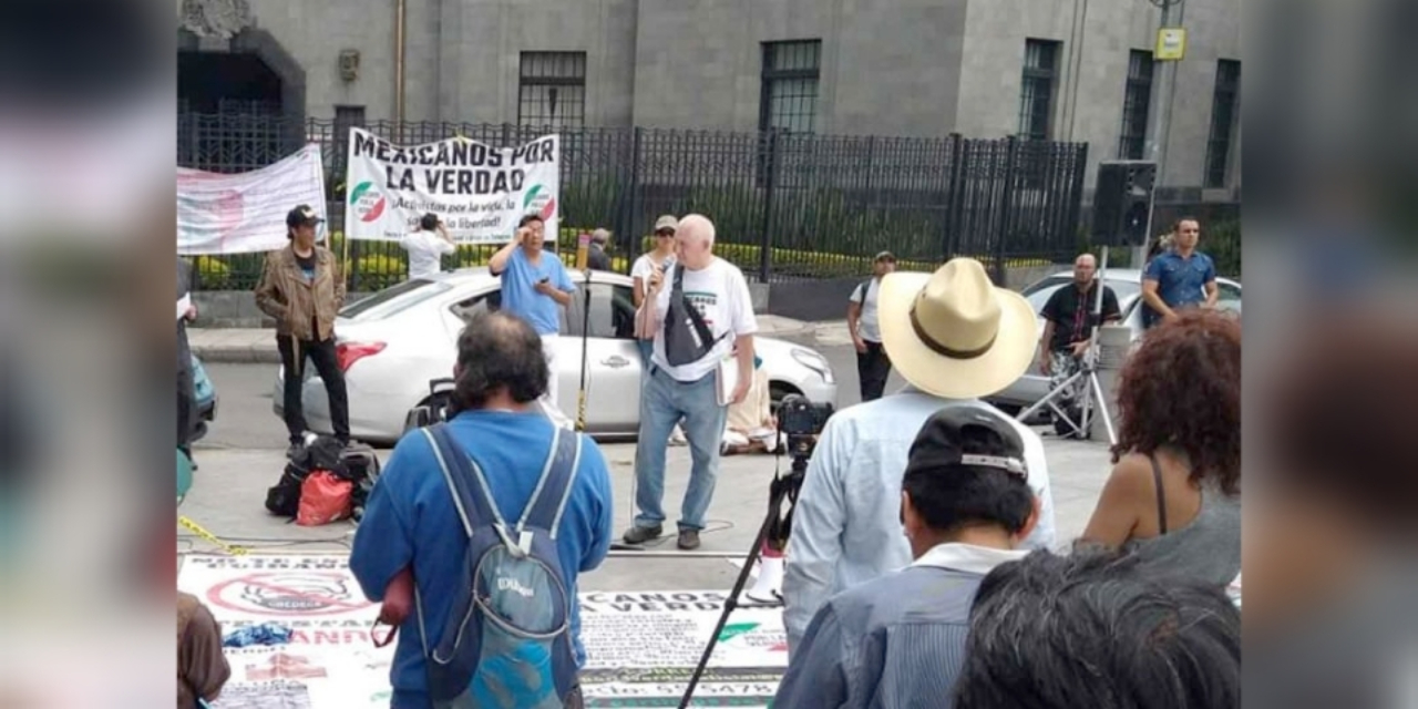 Personas se  manifiestan en Secretaría de Salud al estar contra de las vacunas y de cubrebocas | El Imparcial de Oaxaca