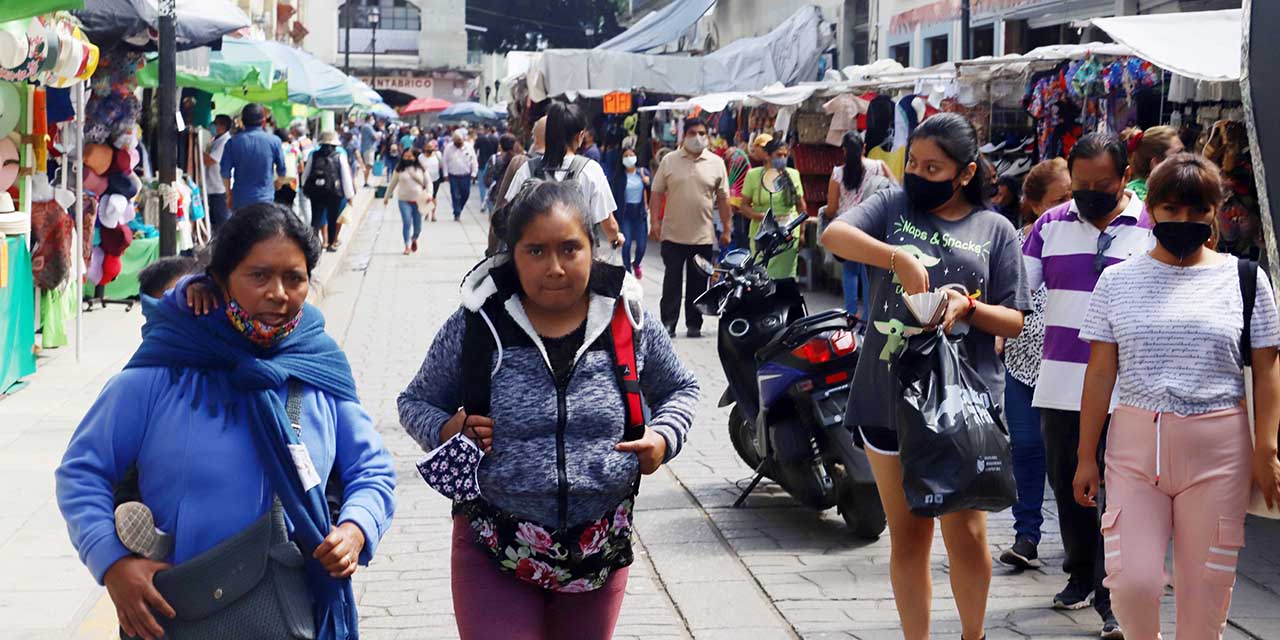 Oaxaca, a merced de contagios; aglomeración y nula prevención
