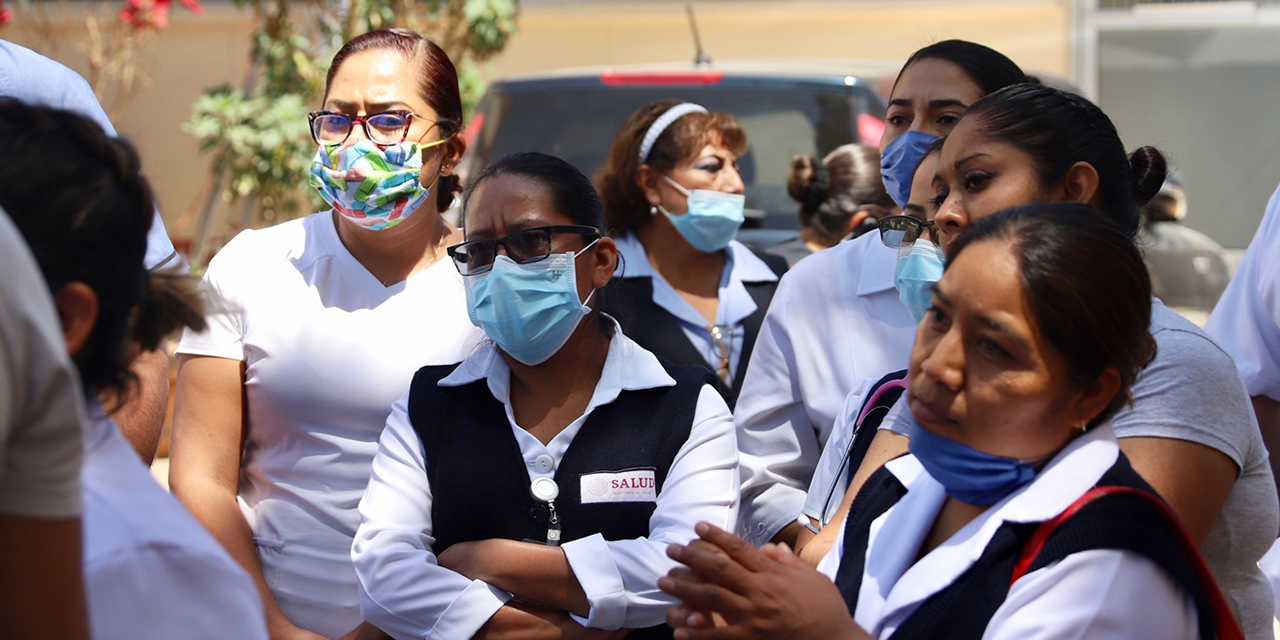 Acumulan 93 defunciones entre el personal de salud | El Imparcial de Oaxaca