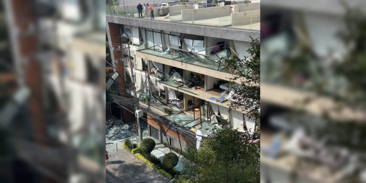 Se registra explosión en edificio habitacional en la alcaldía Benito Juárez | El Imparcial de Oaxaca