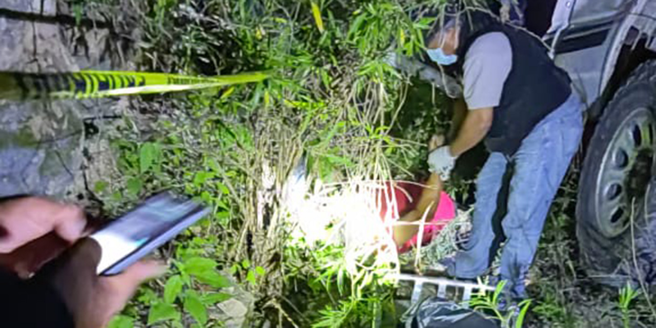 Muere al caer a un barranco en carretera a Coixtlahuaca | El Imparcial de Oaxaca