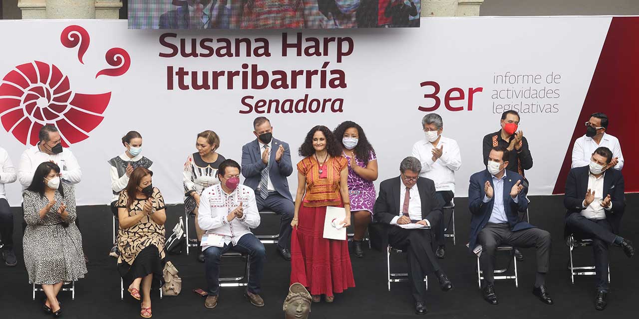 “Se visibilizó a pueblos indígenas”: Susana Harp | El Imparcial de Oaxaca
