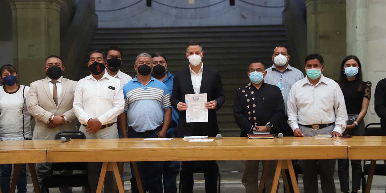 Firman acuerdo de distribución de agua entre Tamazulápam y Ayutla | El Imparcial de Oaxaca Firman acuerdo de distribución de agua entre Tamazulápam y Ayutla | El Imparcial de Oaxaca