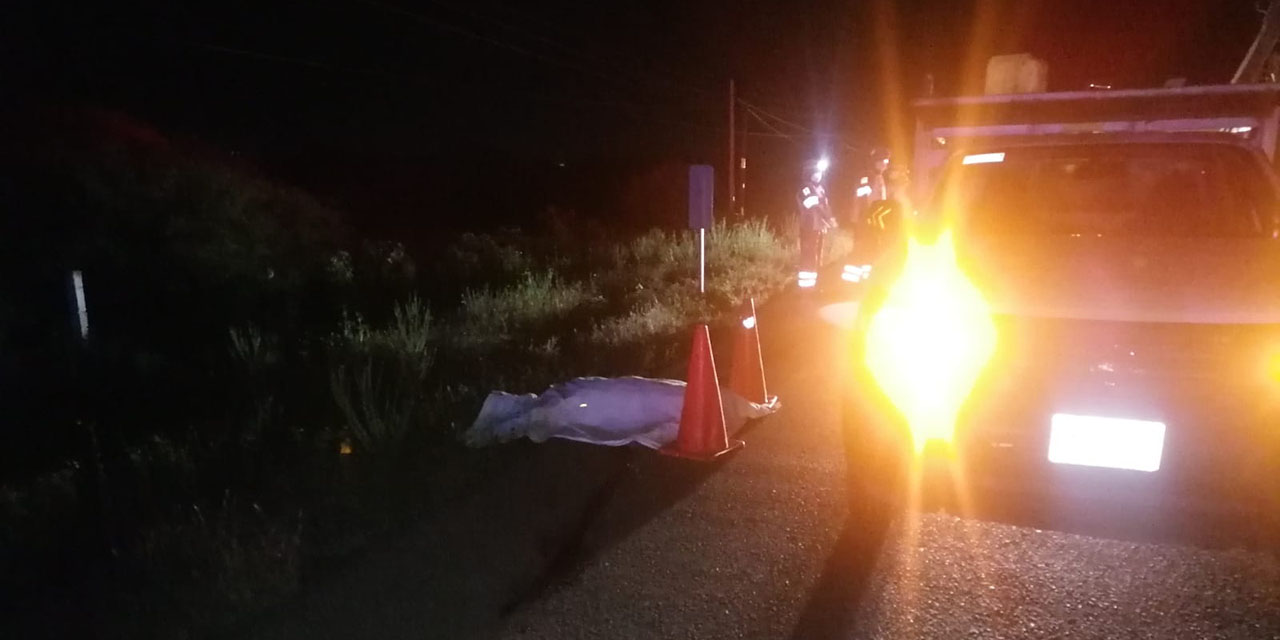 Muere atropellado en Tanivet | El Imparcial de Oaxaca Muere atropellado en Tanivet | El Imparcial de Oaxaca