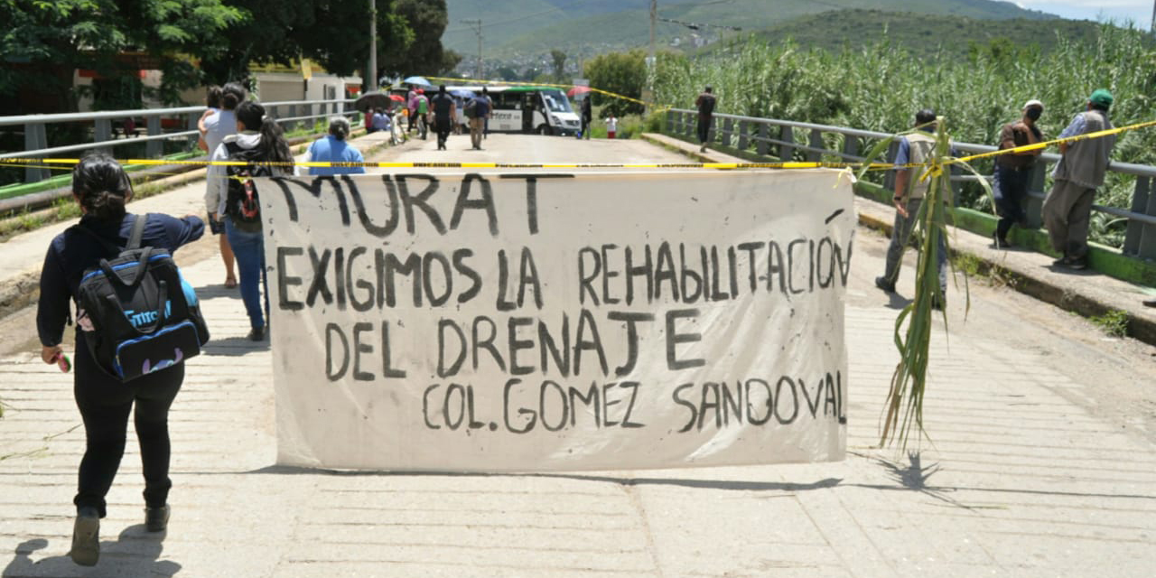 Colonia Gómez Sandoval exige rehabilitación de drenaje | El Imparcial de Oaxaca