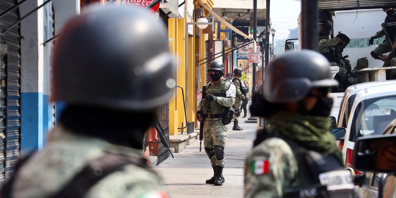 Guardia Nacional despliega a 5 mil 344 elementos en Oaxaca | El Imparcial de Oaxaca