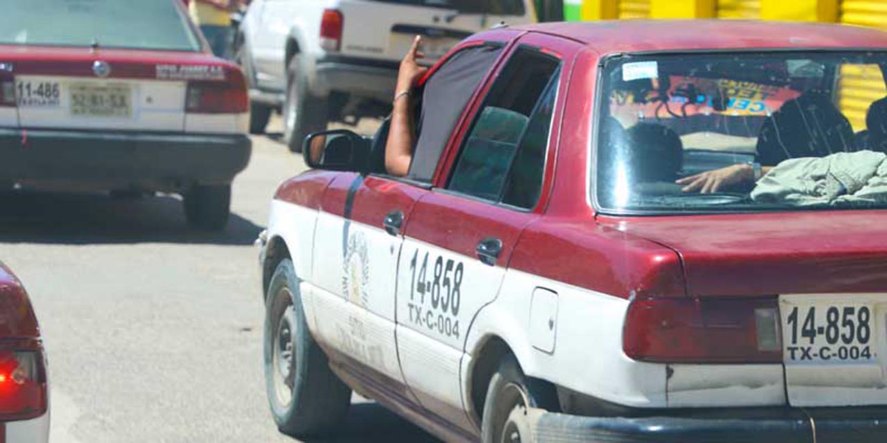 Taxistas foráneos violan normas sanitarias y reglamento | El Imparcial de Oaxaca