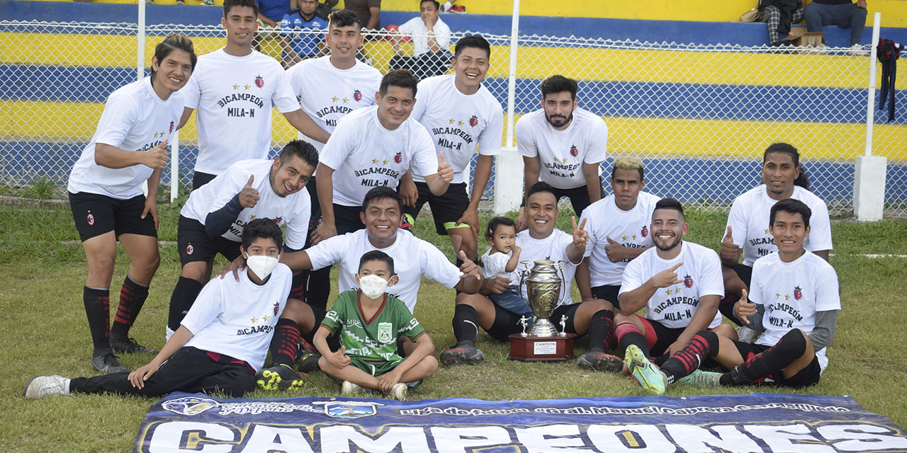 Milán sigue siendo el rey en la Liga Carrasquedo | El Imparcial de Oaxaca