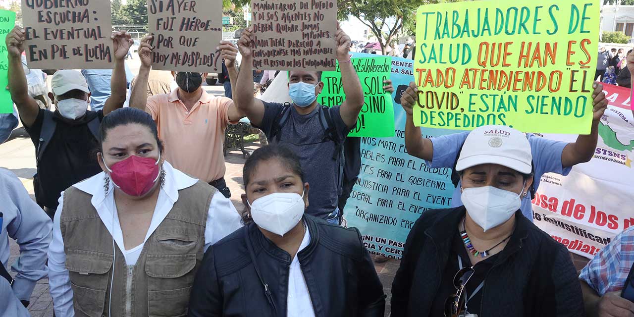 Trabajadores de SSO mantienen rally de movilizaciones | El Imparcial de Oaxaca Trabajadores de SSO mantienen rally de movilizaciones | El Imparcial de Oaxaca