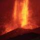 Lava del volcán Cumbre Vieja llega al mar después de 10 días de erupción