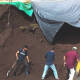 Por derrumbe en Hidalgo, mueren dos albañiles sepultados