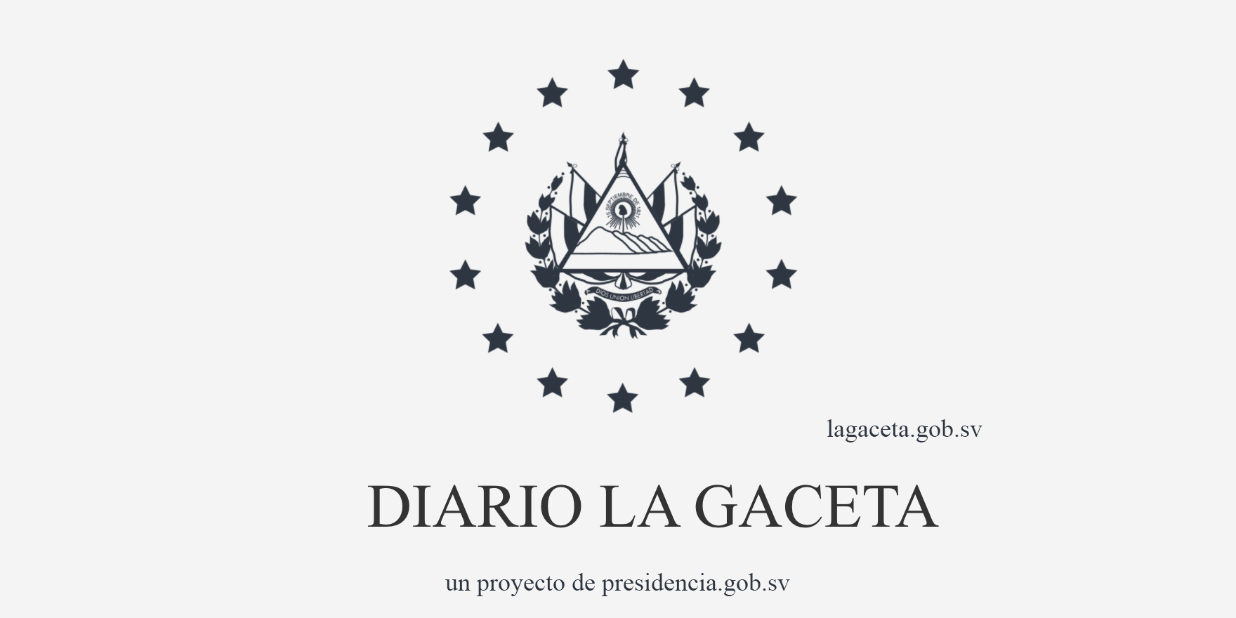 Diario Gubernamental de presidencia El Salvador La Gaceta | El Imparcial de Oaxaca Diario Gubernamental de presidencia El Salvador La Gaceta | El Imparcial de Oaxaca