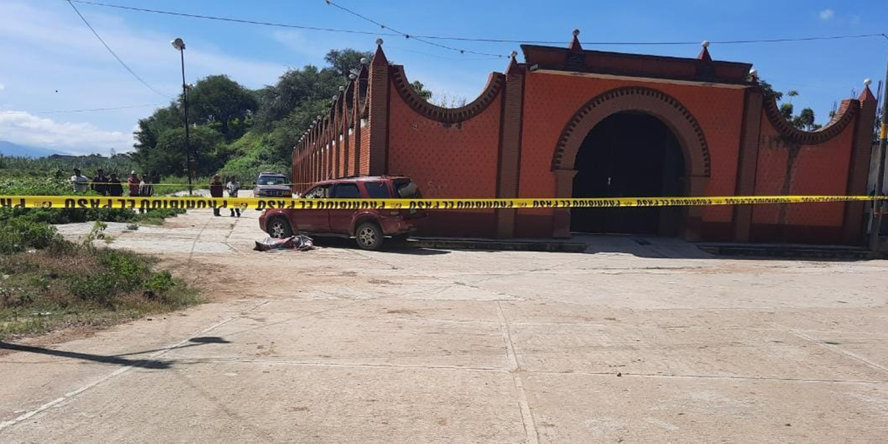 Ultimado con ‘plomo’ en Zimatlán | El Imparcial de Oaxaca